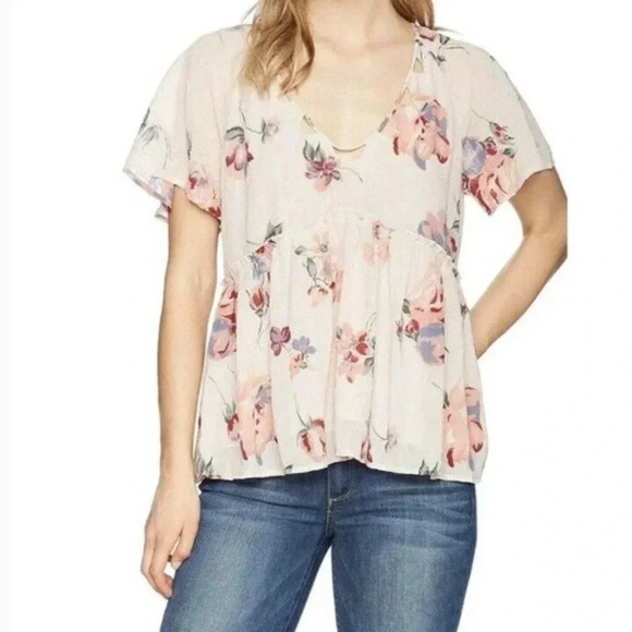 Lucky Brand Floral Top - Picture 2 of 6